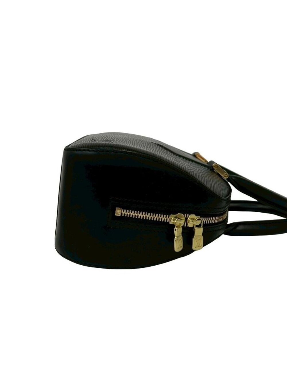 Louis Vuitton Vintage Jasmine Epi Leather Boston Bag Noir - Picture 6 of 10